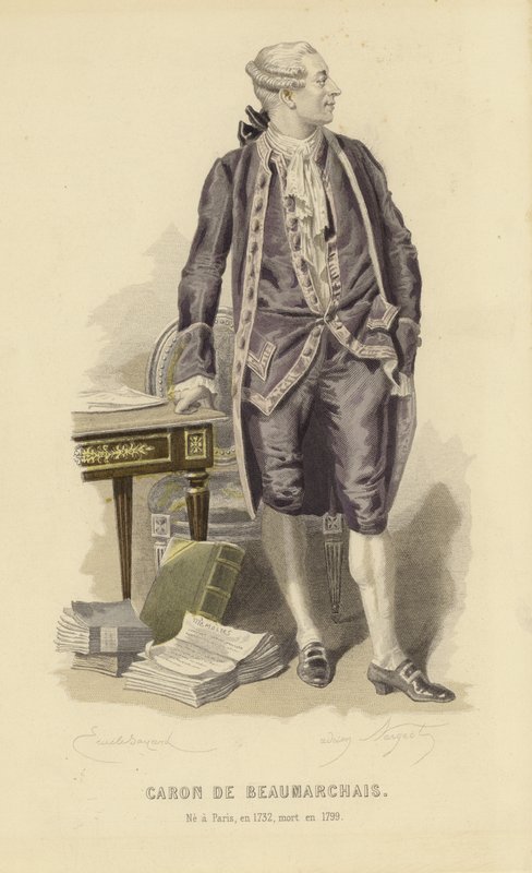 Charon de Beaumarchais (1732-1799) tekijältä French School