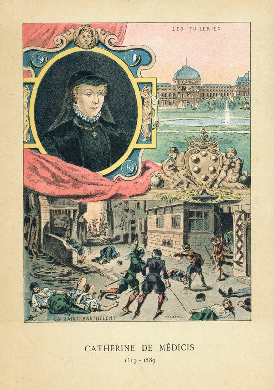 Katariina de Medici tekijältä French School