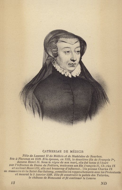 Katariina de Medici tekijältä French School