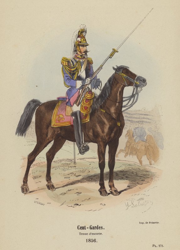 Cent-Gardes, Escort-asu tekijältä French School