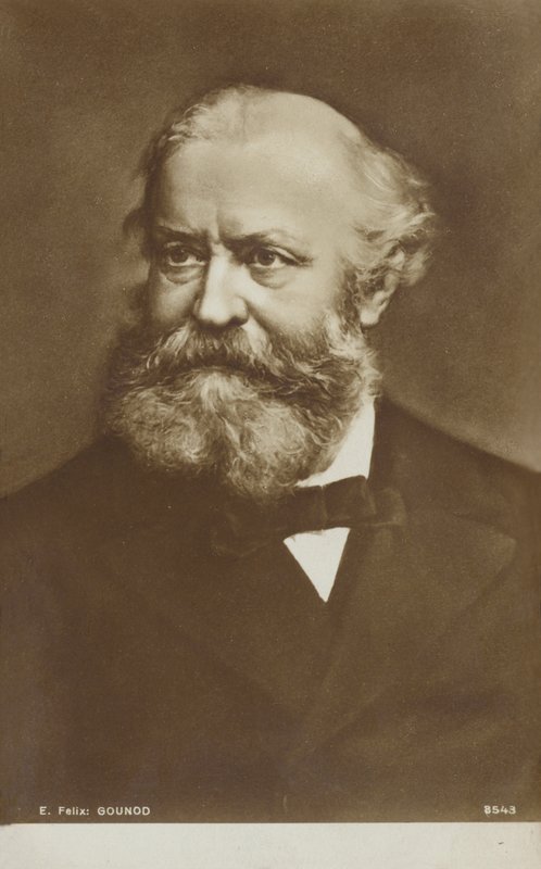 Charles Gounod, ranskalainen säveltäjä (1818-1893) tekijältä French School