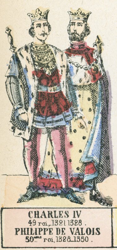 Kaarle IV, 49 roi tekijältä French School