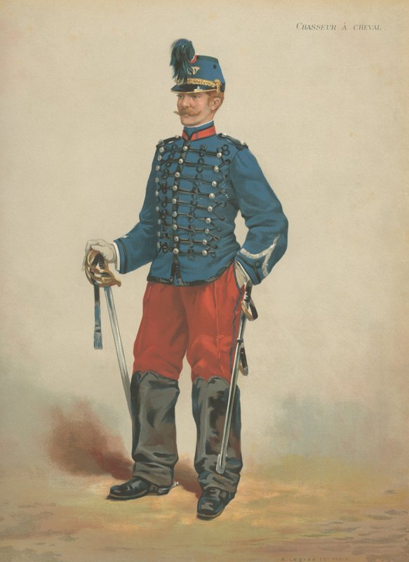 Metsästäjä hevosen selässä tekijältä French School