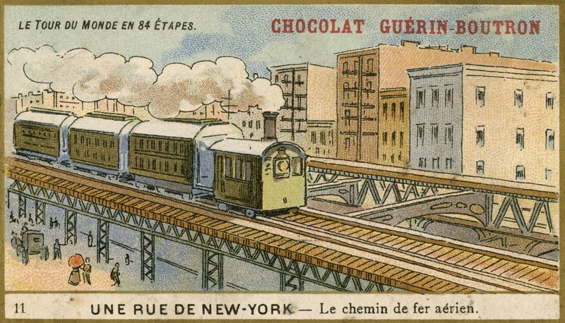 Chocolat Guerin Boutron -kauppakortti tekijältä French School