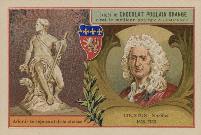 Suklaa Poulain Orange kauppakortti tekijältä French School