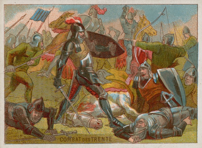 Combat des Trente tai Combat of the Thirty tekijältä French School