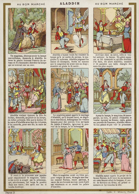 Sarjakuva - Aladdin tekijältä French School