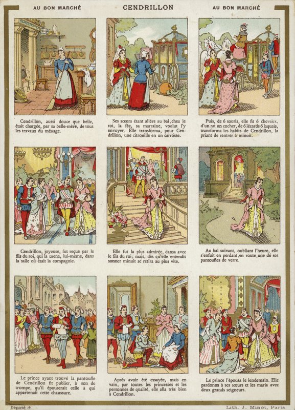 Sarjakuva - Cinderella tekijältä French School