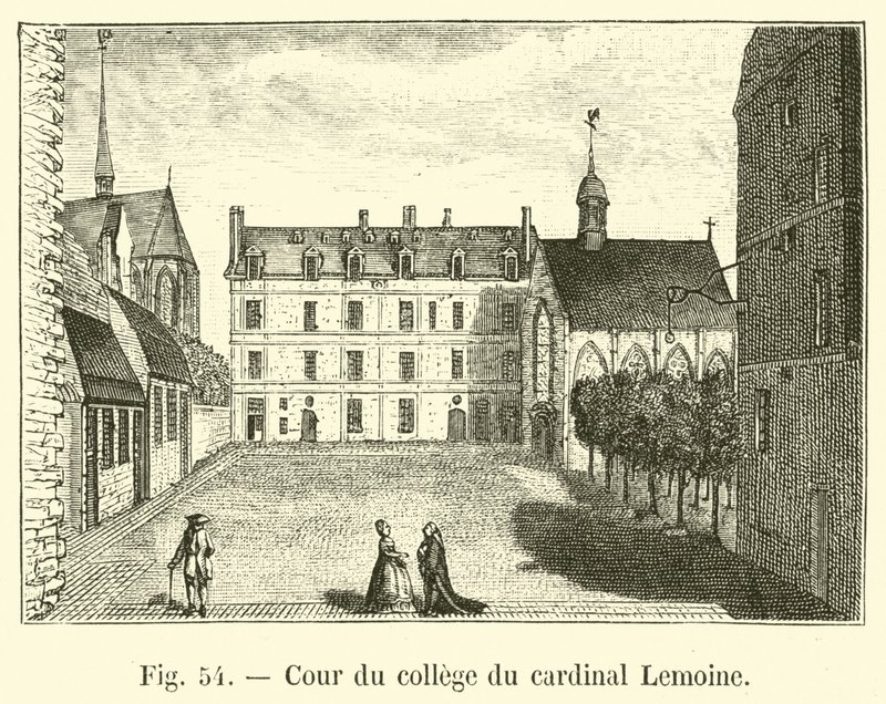 Cardinal Lemoinen Collegen tuomioistuin tekijältä French School