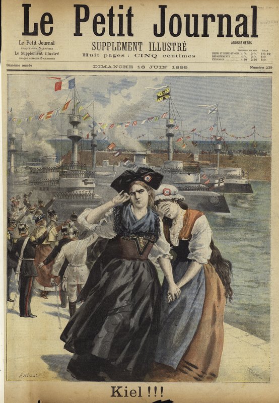 Le Petit Journalin kansi, 16. kesäkuuta 1895 tekijältä French School