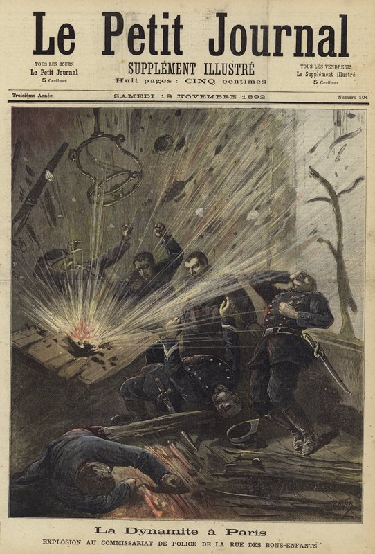 Le Petit Journalin kansi, 19. marraskuuta 1892 tekijältä French School