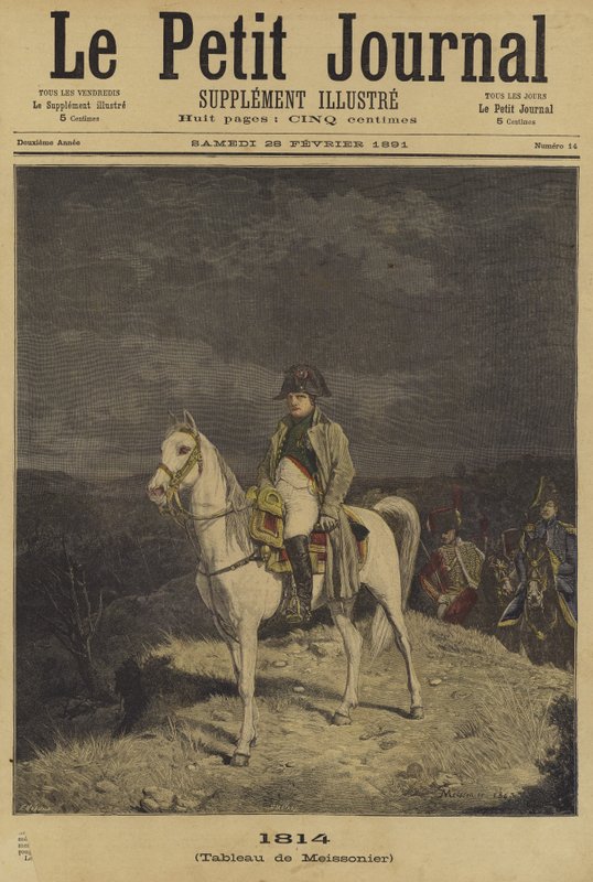Le Petit Journalin kansi, 28. helmikuuta 1891 tekijältä French School