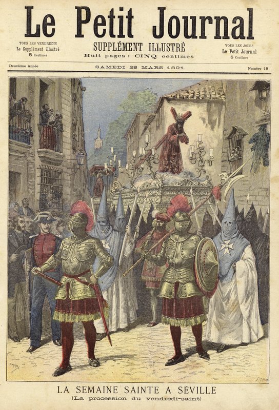 Le Petit Journalin kansi, 28. maaliskuuta 1891 tekijältä French School