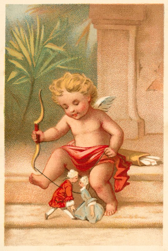 Cupid (chromolitho) tekijältä French School