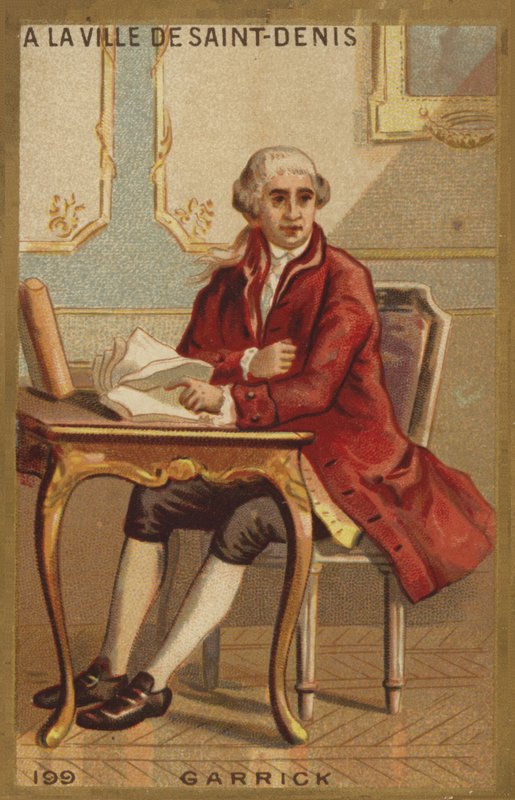 David Garrick Saint-Denisin kaupungissa tekijältä French School