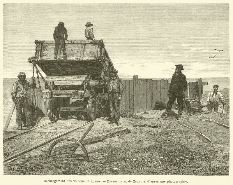 Guanovaunujen purkaminen (kaiverrus) tekijältä French School