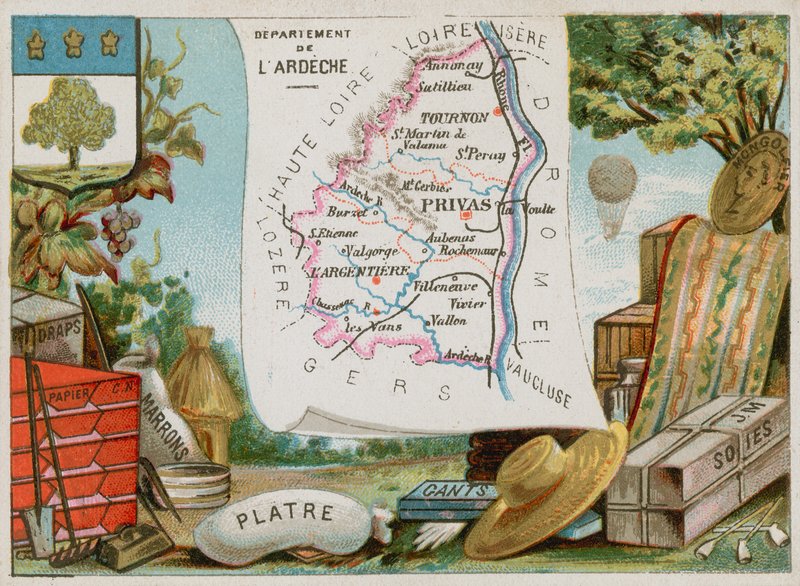 Ardechen laitos Etelä-Keski-Ranskassa tekijältä French School