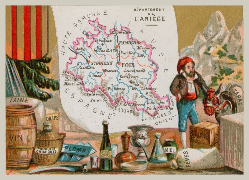 Ariegen laitos Lounais-Ranskassa tekijältä French School