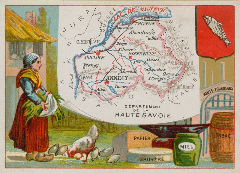 Haute Savoien laitos Itä-Ranskassa tekijältä French School
