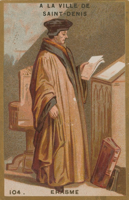 Desiderius Erasmus, 1400-luvun hollantilainen tutkija ja teologi tekijältä French School