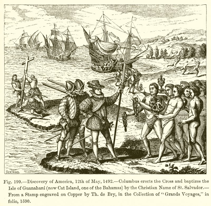 Discovery of America, 12. toukokuuta 1492 tekijältä French School