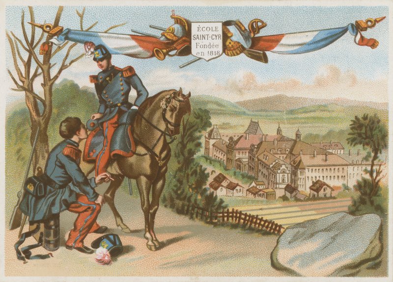 Ecole Saint-Cyr, perustettiin vuonna 1818 tekijältä French School