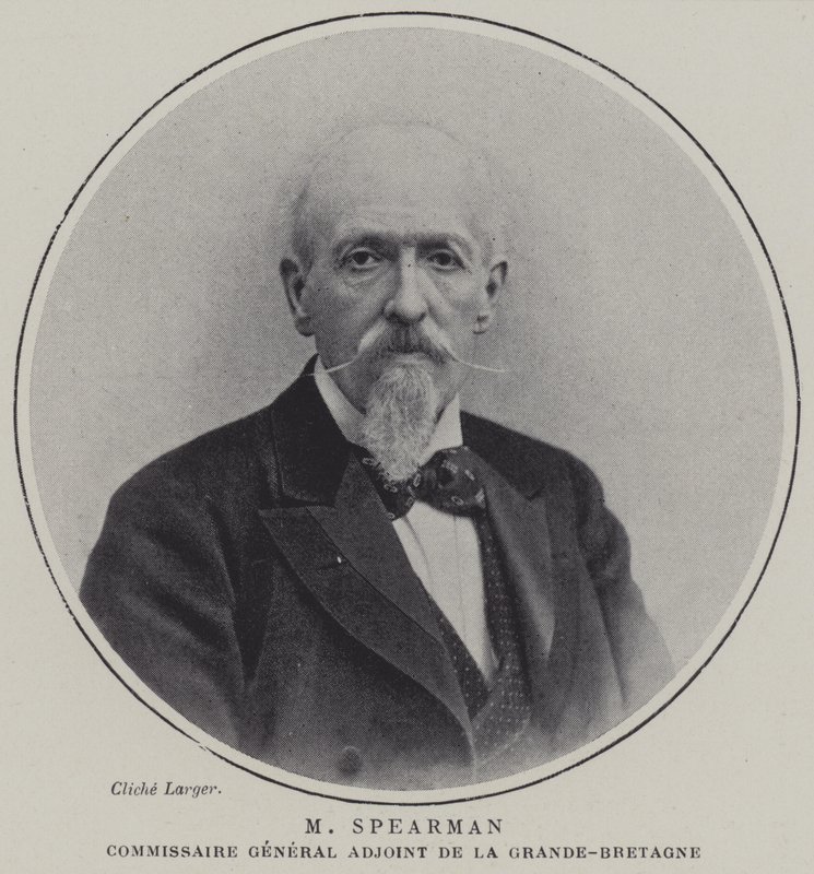 Edmund Spearman, British Commission for the Exposition Universelle 1900, Pariisin apulaispäällikkö (värilitho) tekijältä French School