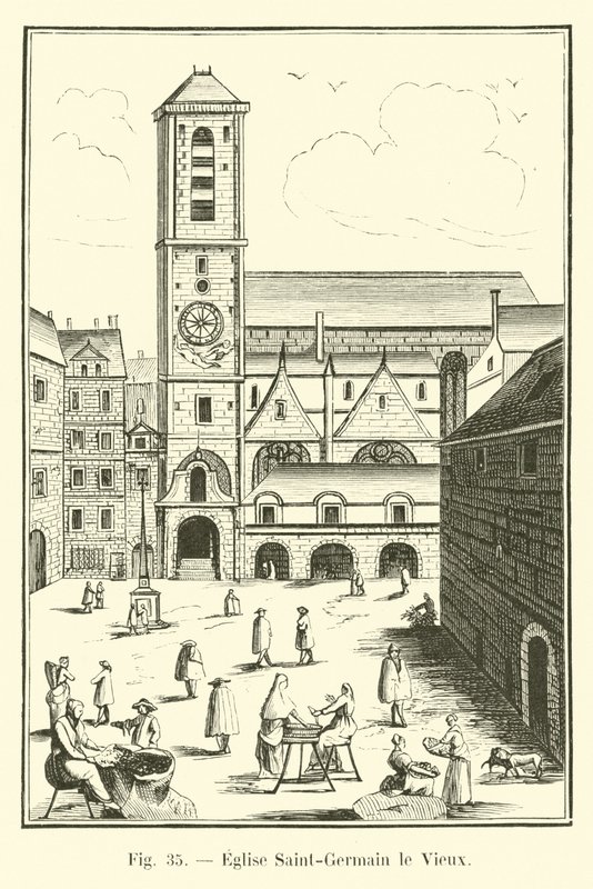 Saint-Germain vanhan kirkko tekijältä French School