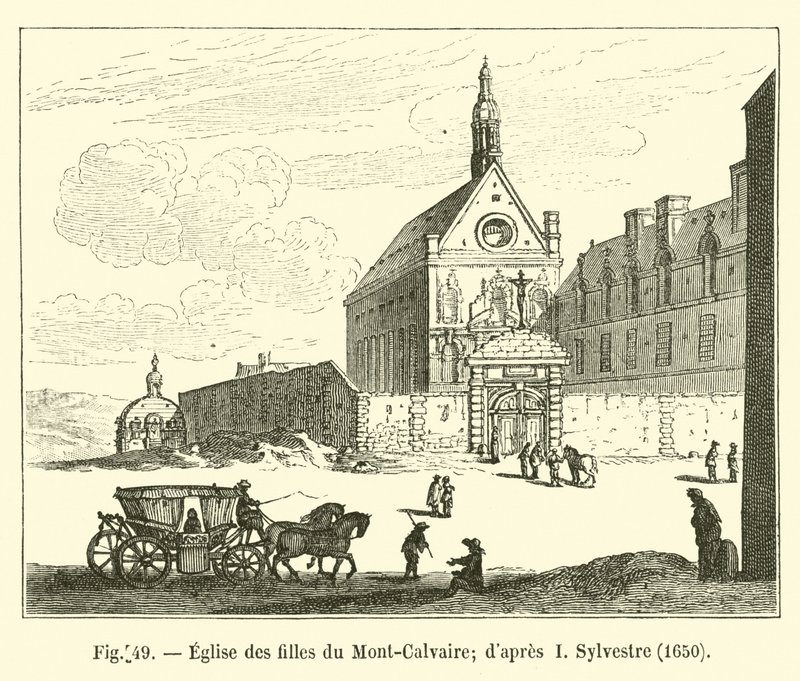 Mount Calvary -kirkon tyttäret; I Sylvesterin jälkeen, 1650 tekijältä French School