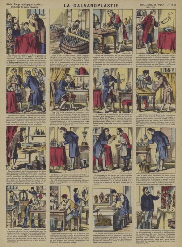 Galvanointi (väri litho) tekijältä French School