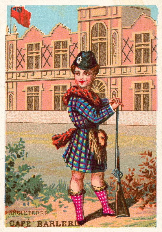 Englanti (chromolitho) tekijältä French School