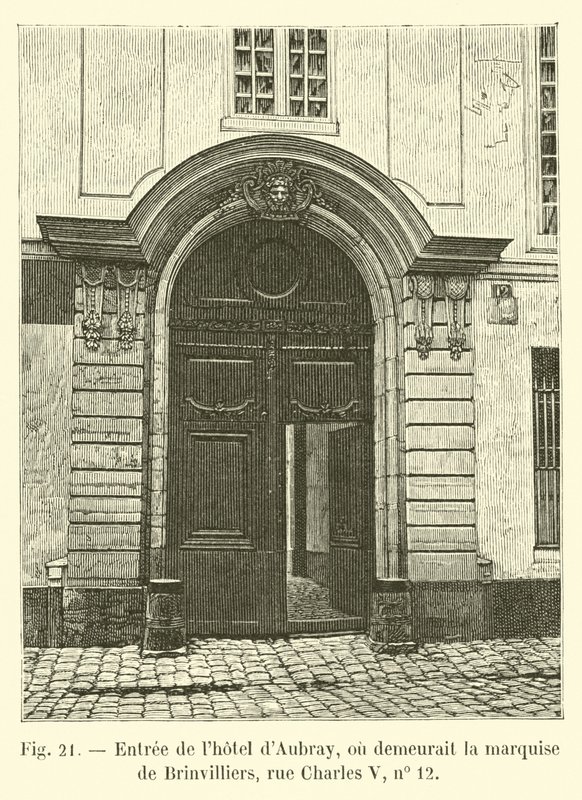 Sisäänkäynti Hôtel d
