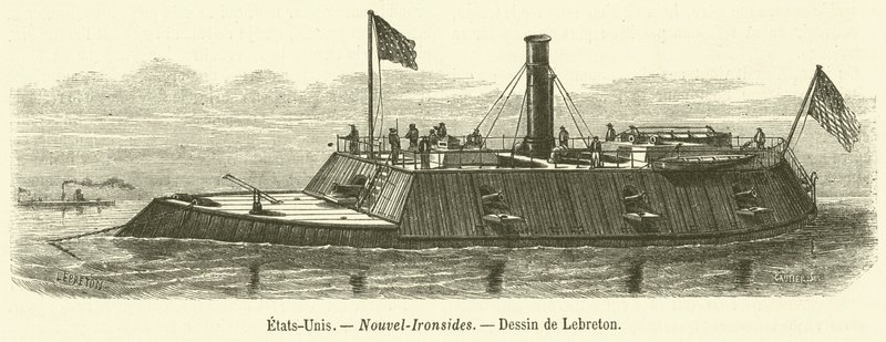 Yhdysvallat, New Ironsides (kaiverrus) tekijältä French School