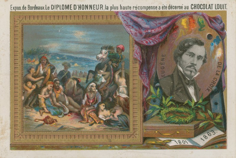 Eugene Delacroix, 1800-luvun ranskalainen taidemaalari tekijältä French School