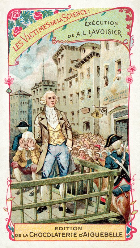 Antoine Lavoisierin teloitus, 1794 tekijältä French School