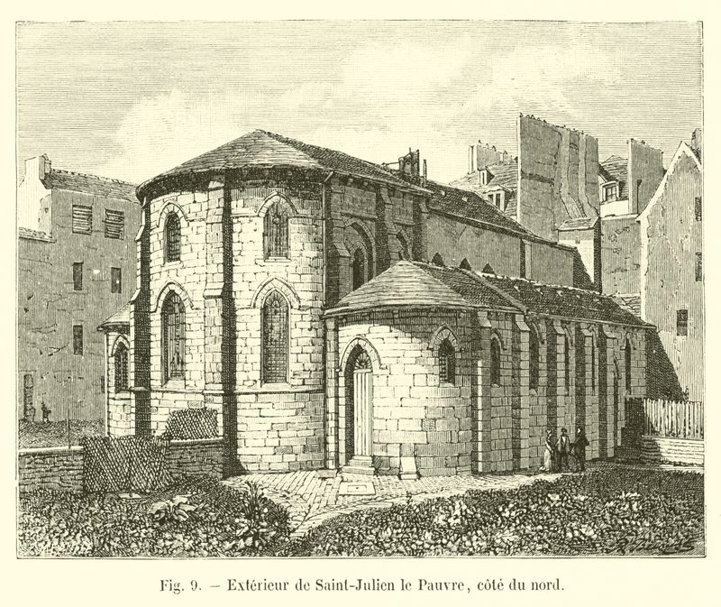 Saint-Julien le Pauvren ulkopuoli, pohjoisrannikko tekijältä French School