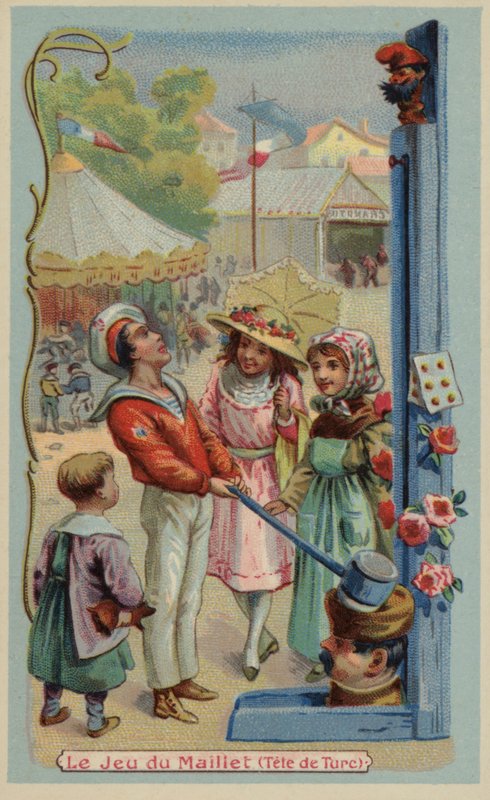 Messualueen lujuusmittari (chromolitho) tekijältä French School