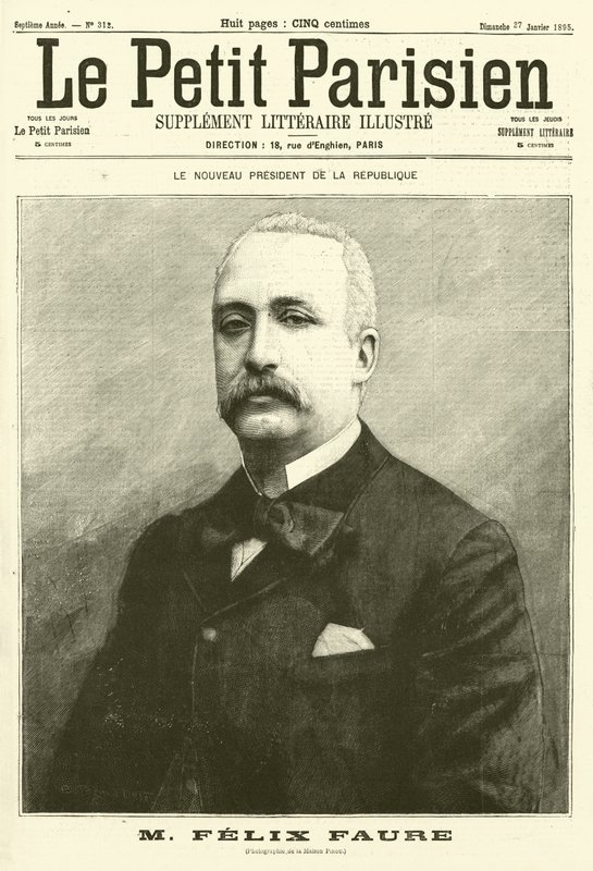 Felix Faure, Ranskan uusi presidentti (kaiverrus) tekijältä French School