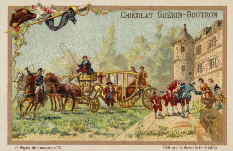 Festivaalin valmentaja (chromolitho) tekijältä French School