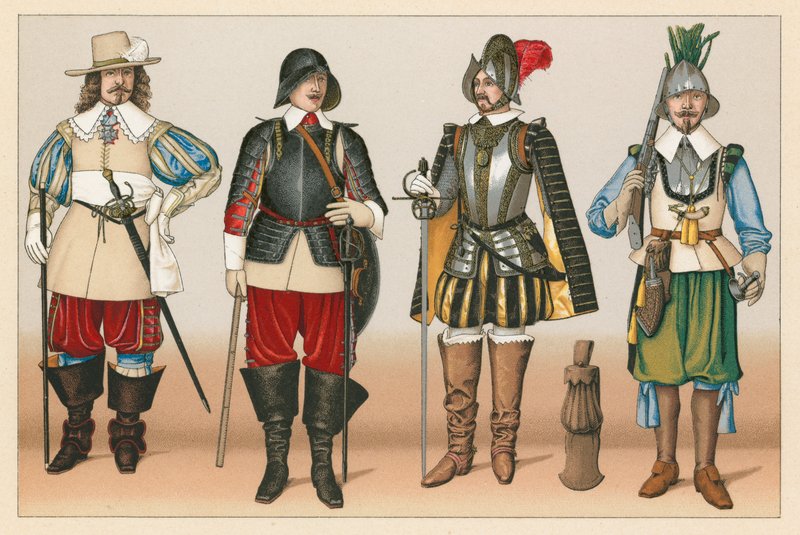 Ranska XVI-XVII vuosisadan puku tekijältä French School