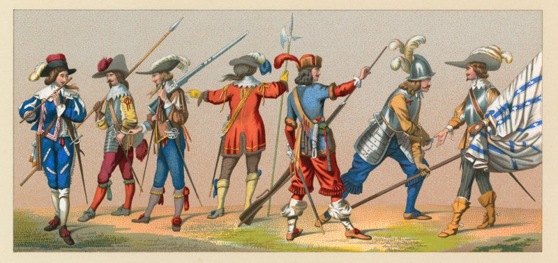 Ranskan XVII-XVIII vuosisadan puku tekijältä French School
