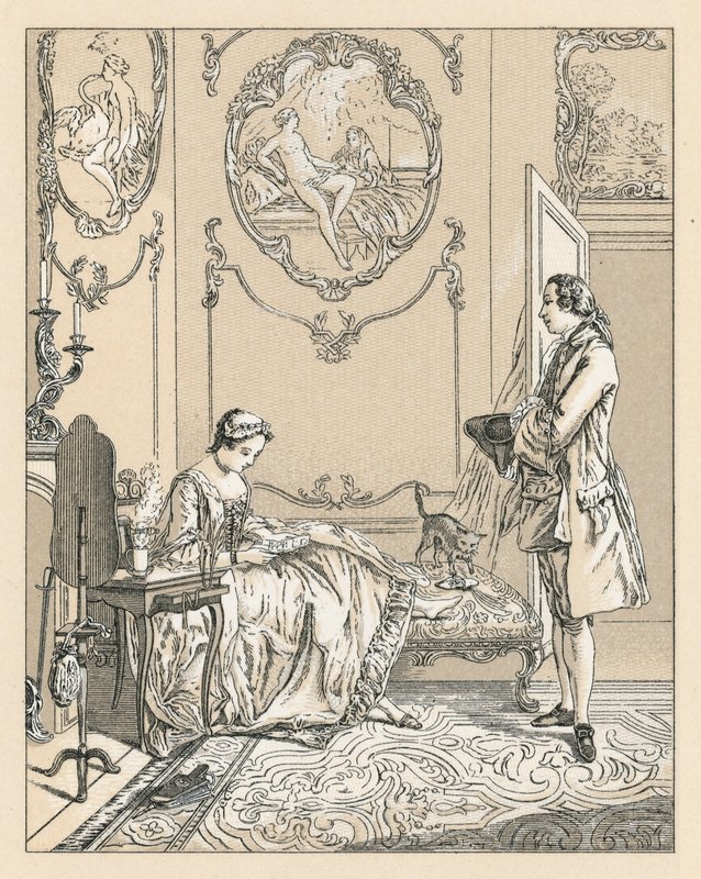 Ranskan XVIII vuosisadan puku tekijältä French School