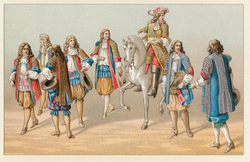 France XVIIth Cent Costumefinn tekijältä French School