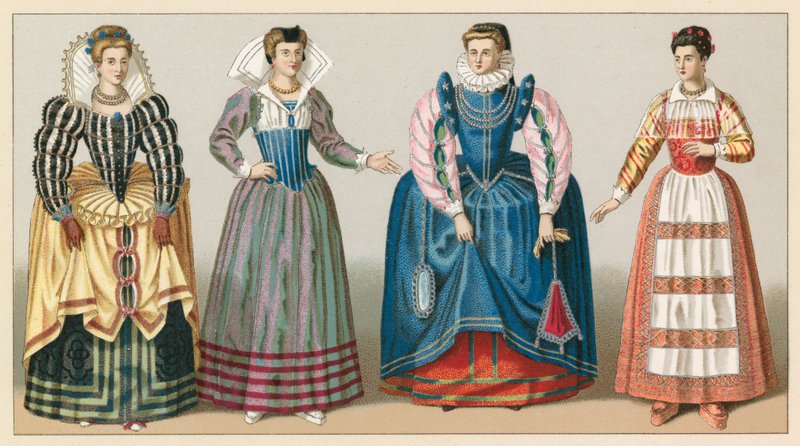 Ranskan XVI. vuosisadan puku tekijältä French School