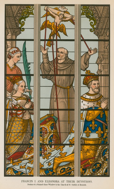 Francis I ja Eleonora hartauksissaan tekijältä French School