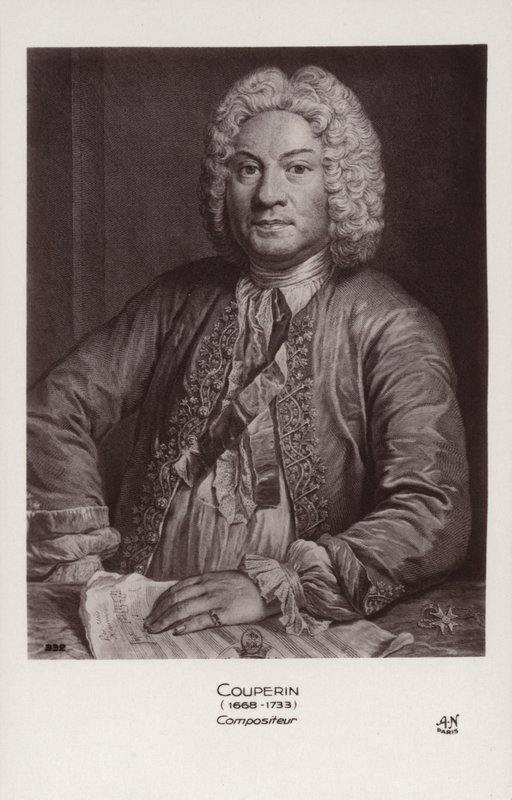 Francois Couperin, ranskalainen barokkisäveltäjä, urkuri ja cembalisti (1668-1733) tekijältä French School