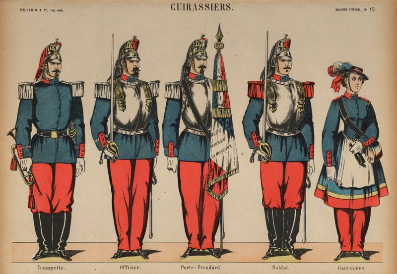 Ranskan armeijan kirassirit tekijältä French School