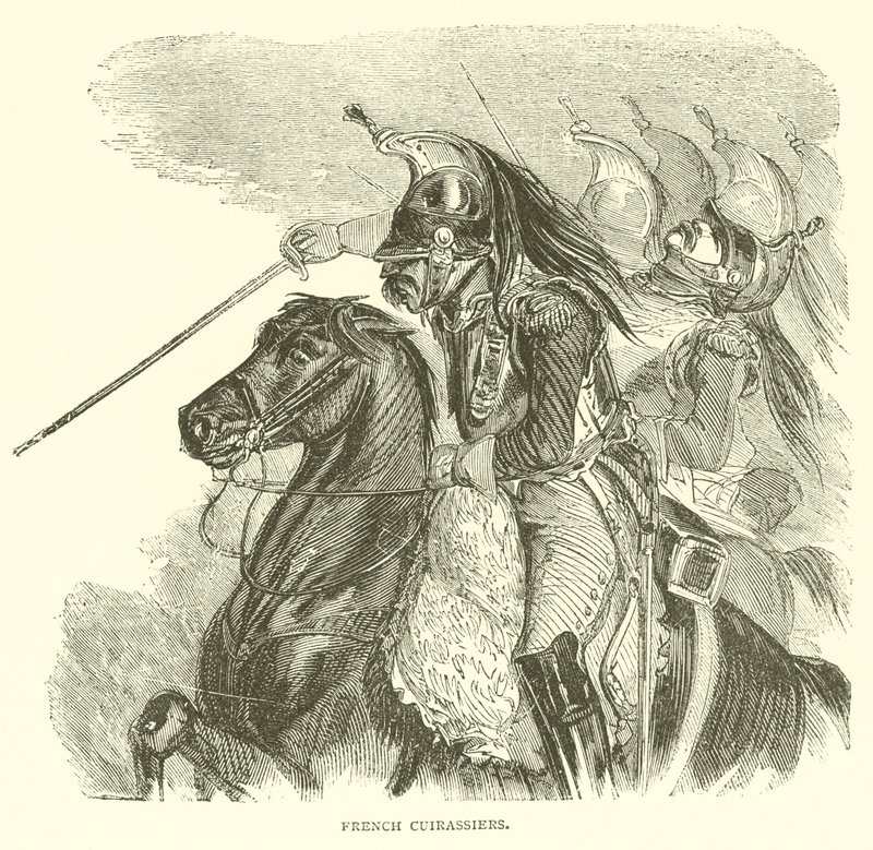 French Cuirassiers (kaiverrus) tekijältä French School