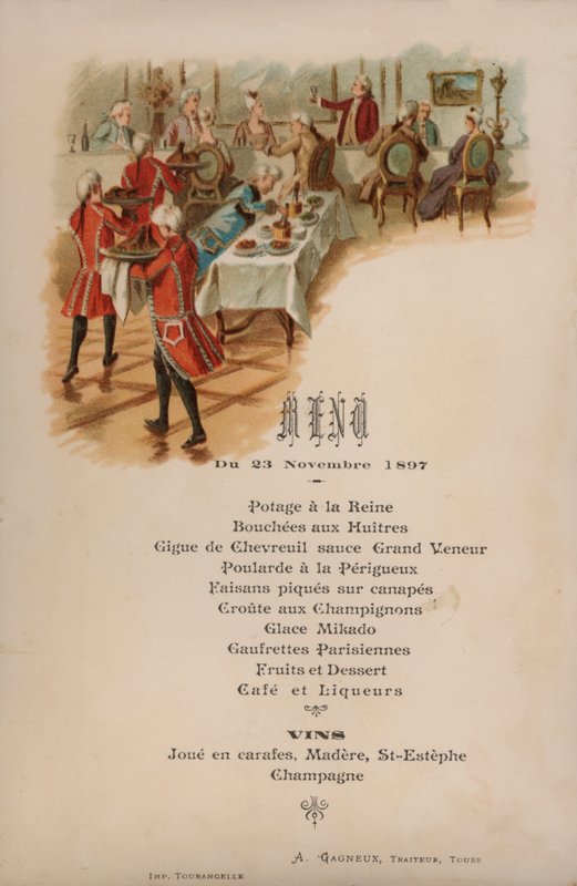 Ranskalainen menu illalliseksi tekijältä French School