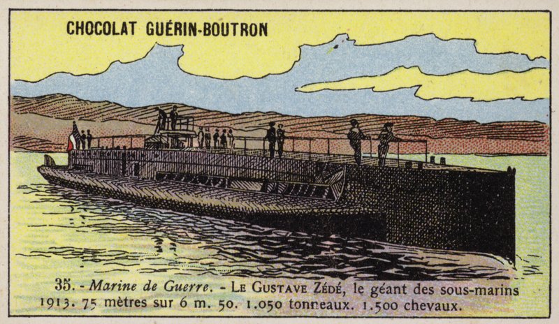 Ranskalainen sukellusvene Gustave Zede tekijältä French School